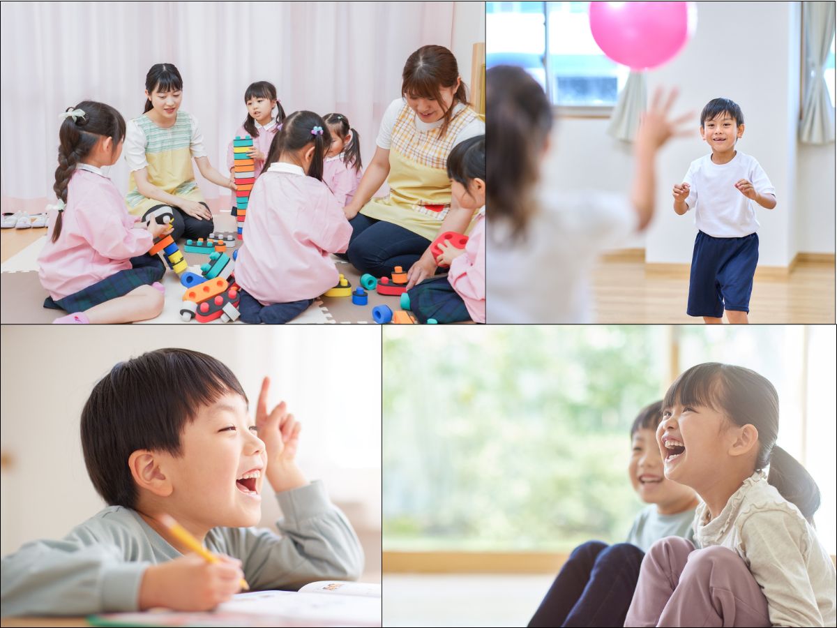 楽しそうに遊ぶ子どもたち